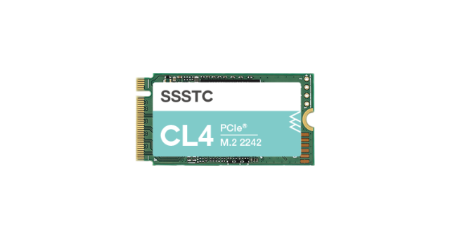 CL4 M.2 2242｜工业级SSD｜建兴储存科技SSSTC